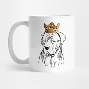 Rottweiler Dog King Queen Wearing Crown Mug